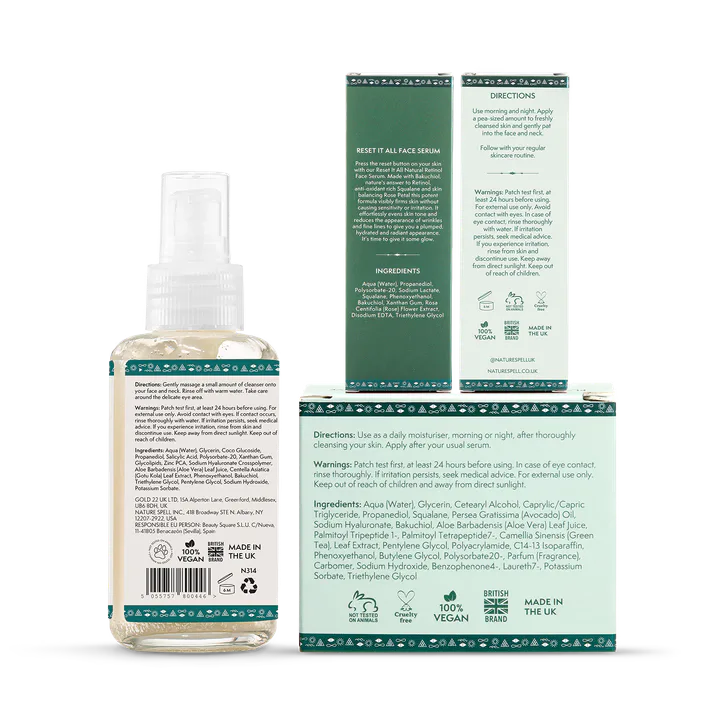 Nature Spell Bakuchiol + Cica Skincare Collection detail 2