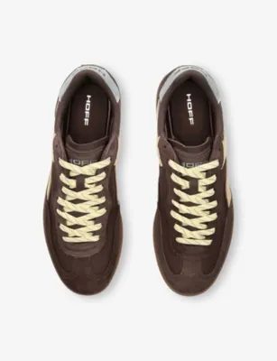 HOFF Park Suede and Shell Trainers - EUR 44 / 10 UK MEN in DK.BRN COM, additional product view 2