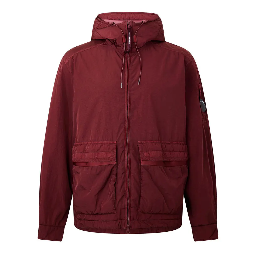 CP Company Men's Chrome-R Full-Zip Hooded Puffer Jacket
