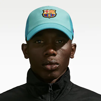 Nike F.C. Barcelona 25/26 Nike Club Cap 5P 3R - Dusty Cactus/Green Frost/Loyal Blue