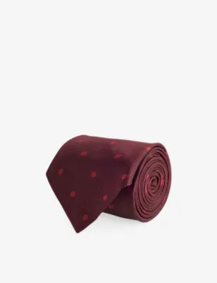 TOM FORD Polka Dot Silk Tie