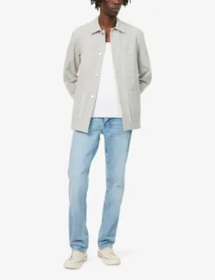 NEUW Lou Straight-Leg Fazer Denim Jeans - 32/32 in Fazer, additional product view 2