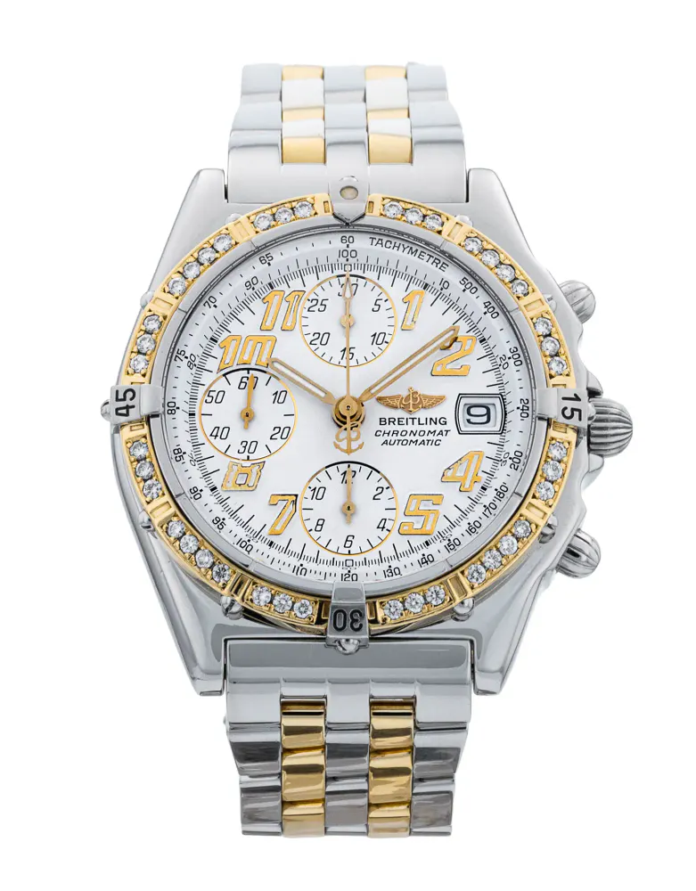 Breitling Chronomat D13050.1 — 2002 — Good in White Arabic – Pre-owned watches