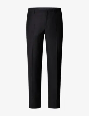 HACKETT Tailored Straight-Leg Wool Suit Trousers - 38R
