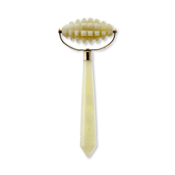 White Lotus Beauty Genuine Crystal Intensive Roller Chemical Free Jade