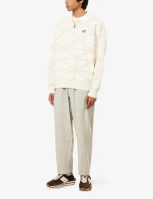 MALBON Verdant Quarter-Zip Cotton Sweater detail 2