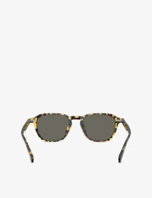 OLIVER PEOPLES OV5598SU Emryn Square-Frame Tortoiseshell Acetate Sunglasses detail 3