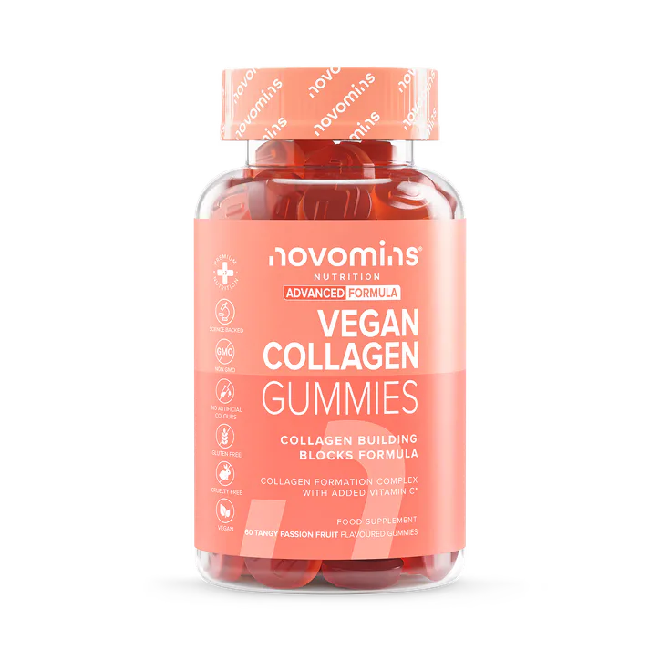 Novomins Vegan Collagen Passionfruit Flavour 60 Gummies 30 Days Supply – Vitamins & Supplements > Supplements > Collagen & Silica