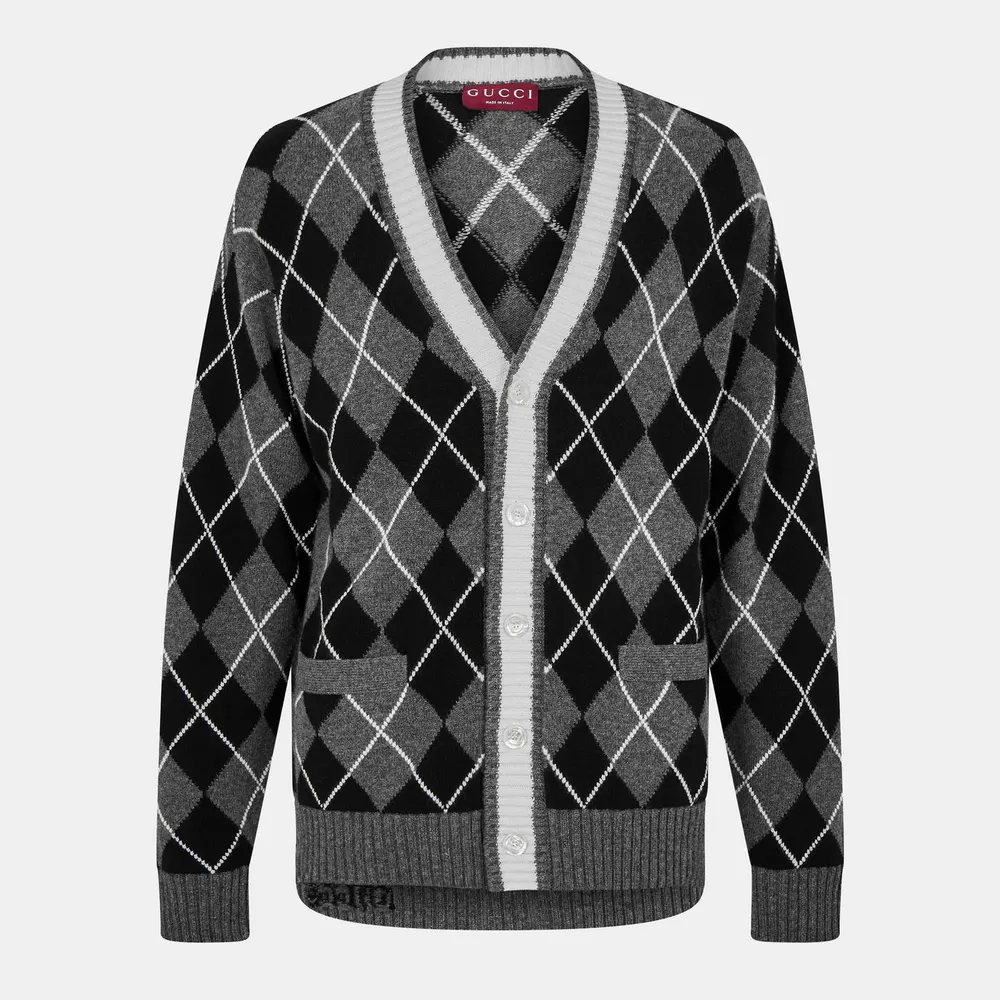 Gucci Argyle Cardigan