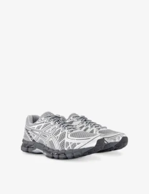 ASICS Gel-Kayano 20 Mesh Low-Top Trainers - 9.5 in GRAVEL PURE SILVER, additional product view 3