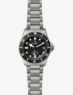 TUDOR M25600TN-0001 Pelagos titanium and stainless steel automatic watch detail 2