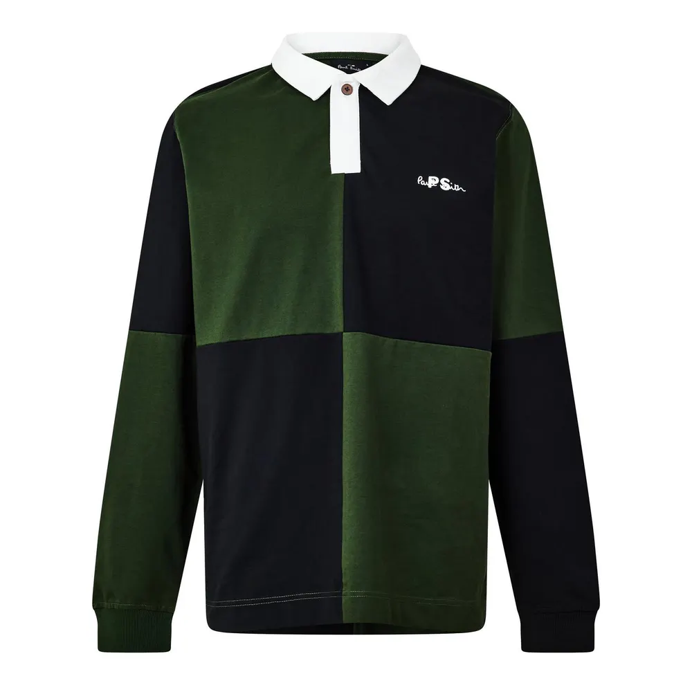 PS Paul Smith Men's Cotton Rugby Polo