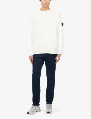 STONE ISLAND Straight-Leg Slim-Fit Denim Jeans detail 2