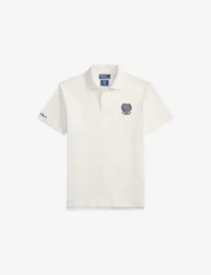POLO RALPH LAUREN x Wimbledon Crest Cotton-Piqué Polo Shirt
