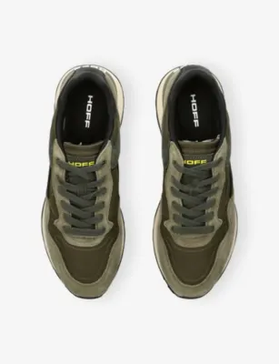 HOFF City Suede and Shell Trainers - EUR 46 / 12 UK MEN in GREEN, additional product view 2