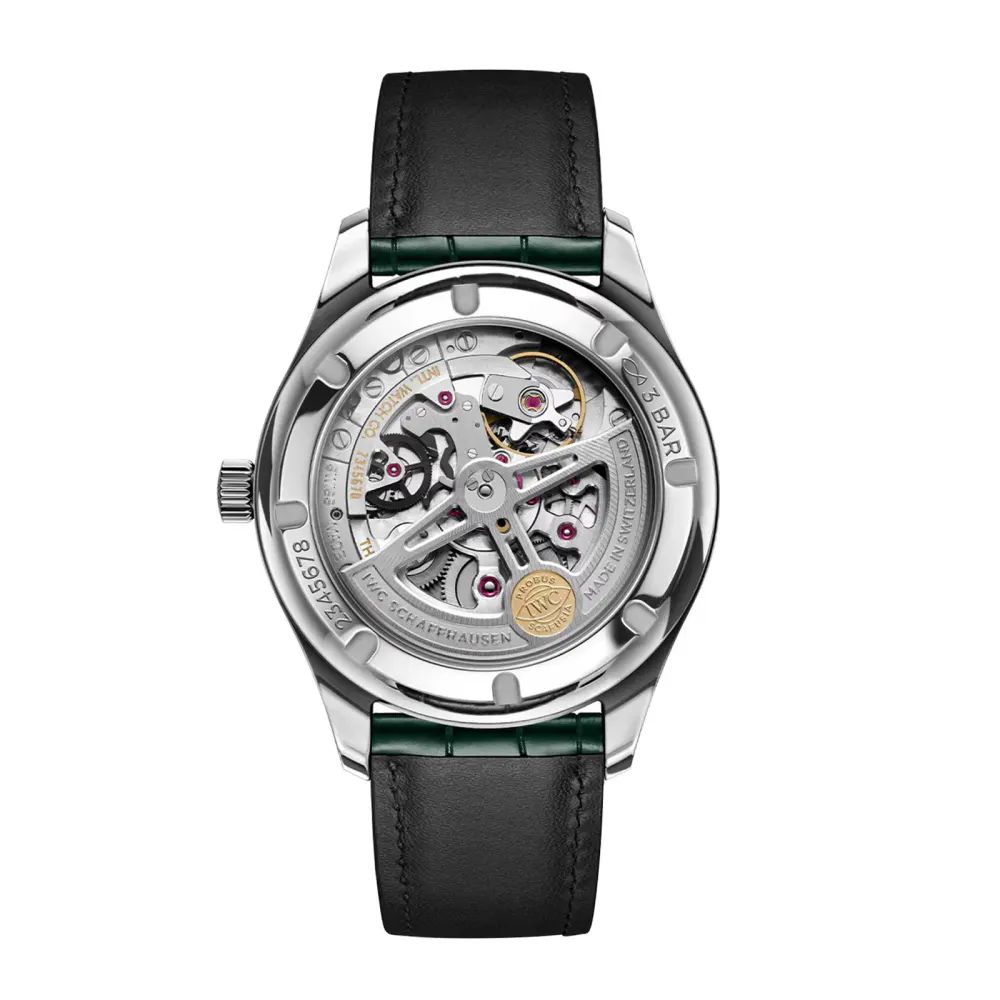IWC Portugieser Automatic 40mm Mens Watch Green detail 2