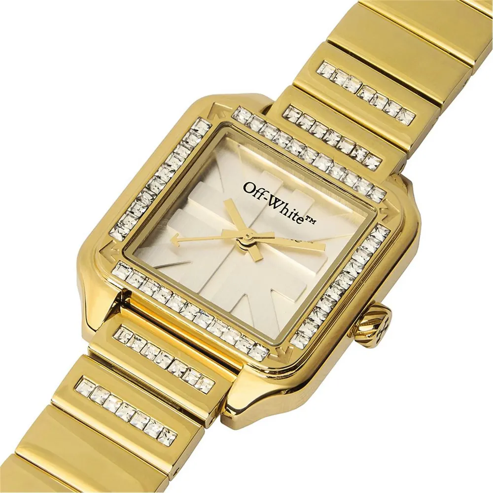 Off White After Hours Watch in Gold/Black, additional product view 2