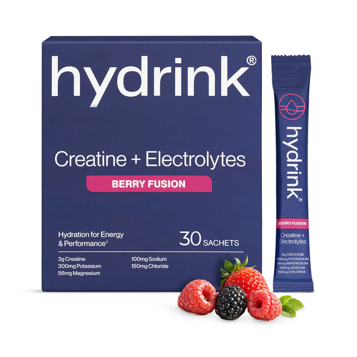 Hydrink Creatine & Electrolytes Berry Fusion - 30 sachets