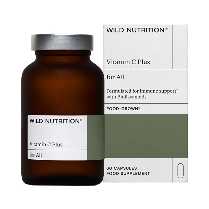 Wild Nutrition Vitamin C Plus 60 Capsules