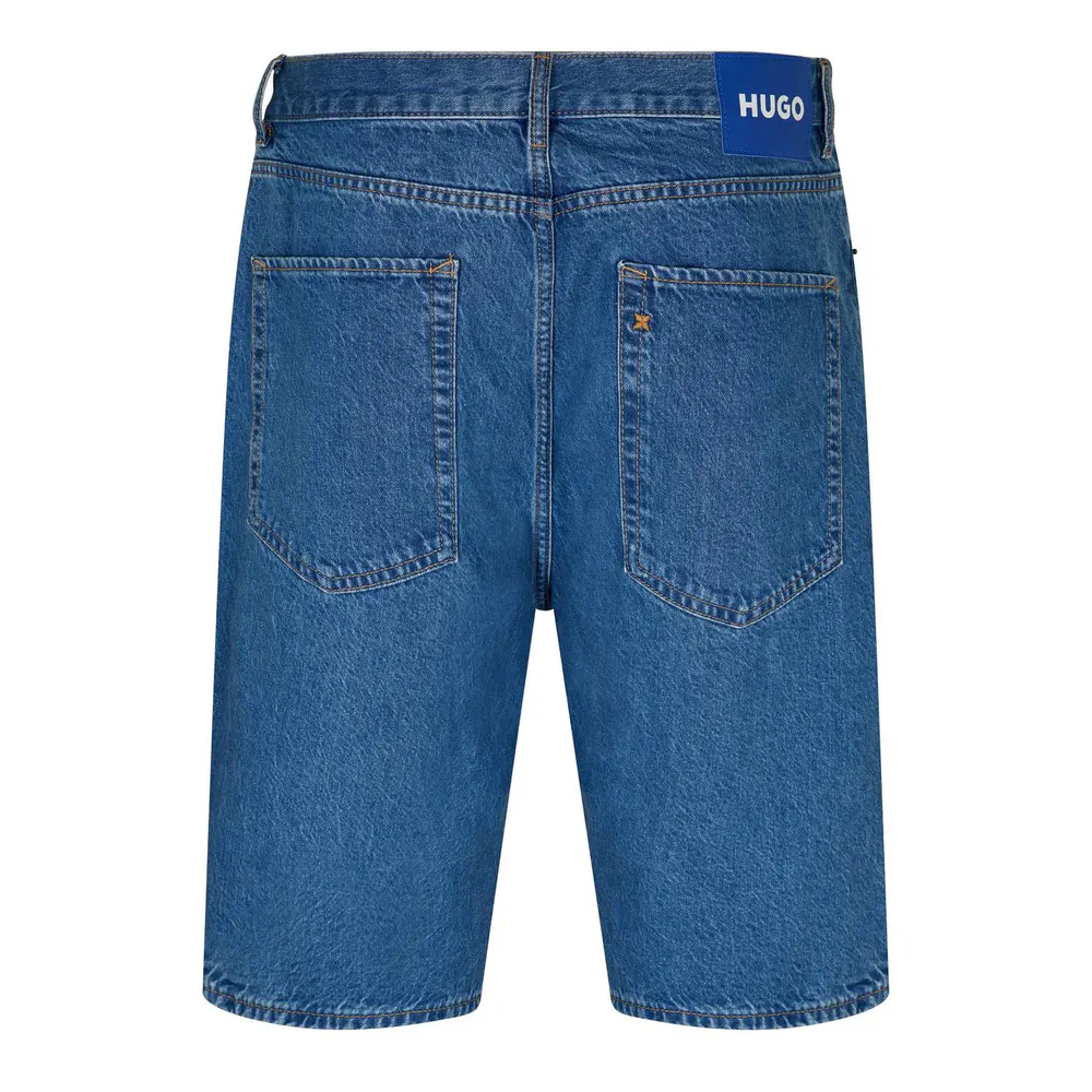 Hugo Men's Denim Shorts detail 2