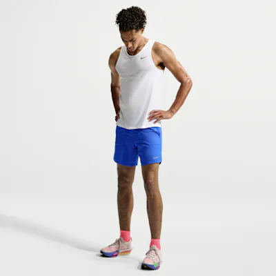 Nike Stride Men's Dri-FIT 18cm (approx.) 2-in-1 Running Shorts - Hyper Royal