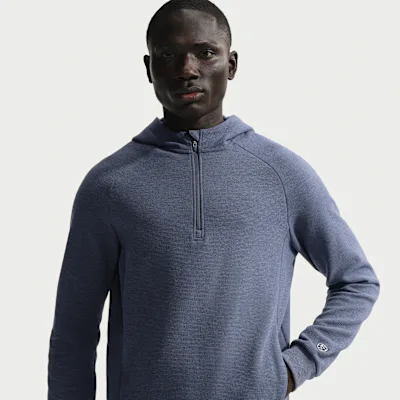 Nike Par Men's Therma-FIT Golf Hoodie - College Navy/White/Thunder Blue/Black