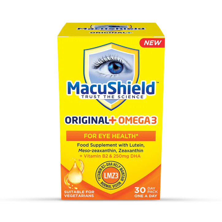 MacuShield Original+ Omega 3 30 Capsules
