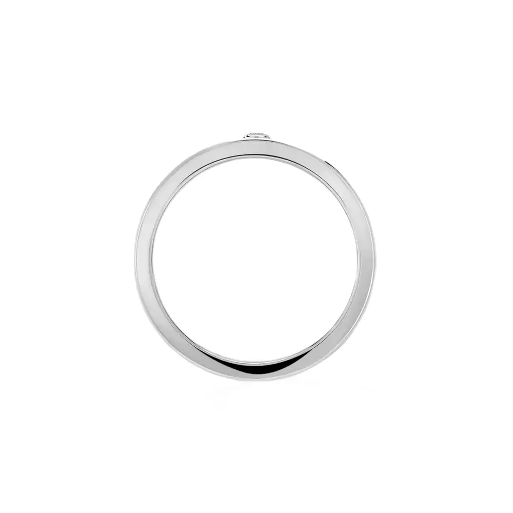 Messika Move Titanium Natural Titanium 0.05ct Diamond Ring detail 3