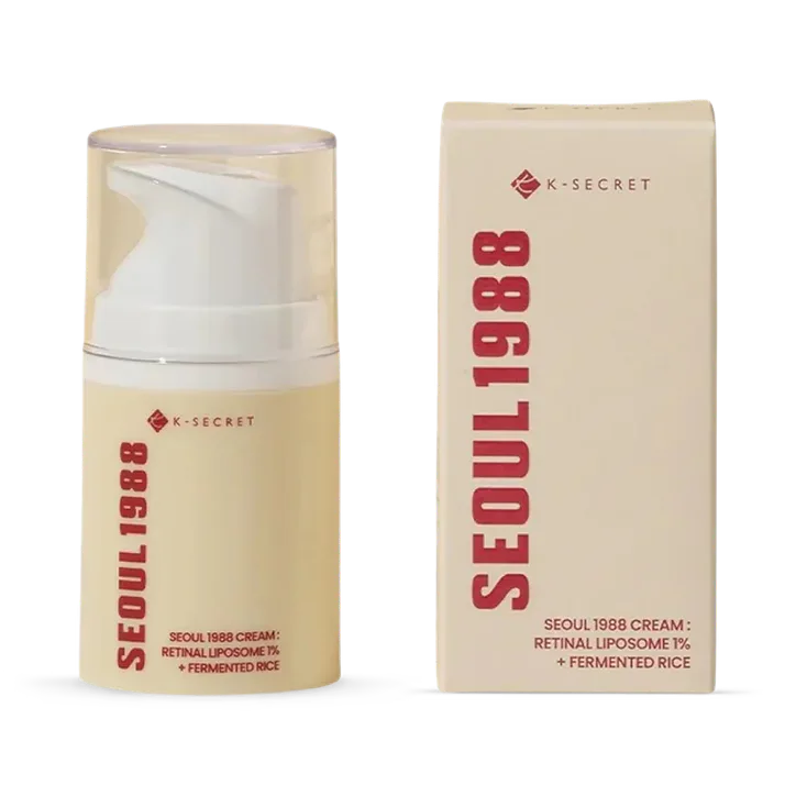 KSECRET SEOUL 1988 Cream : Retinal Liposome 1% + Fermented Rice 50ml