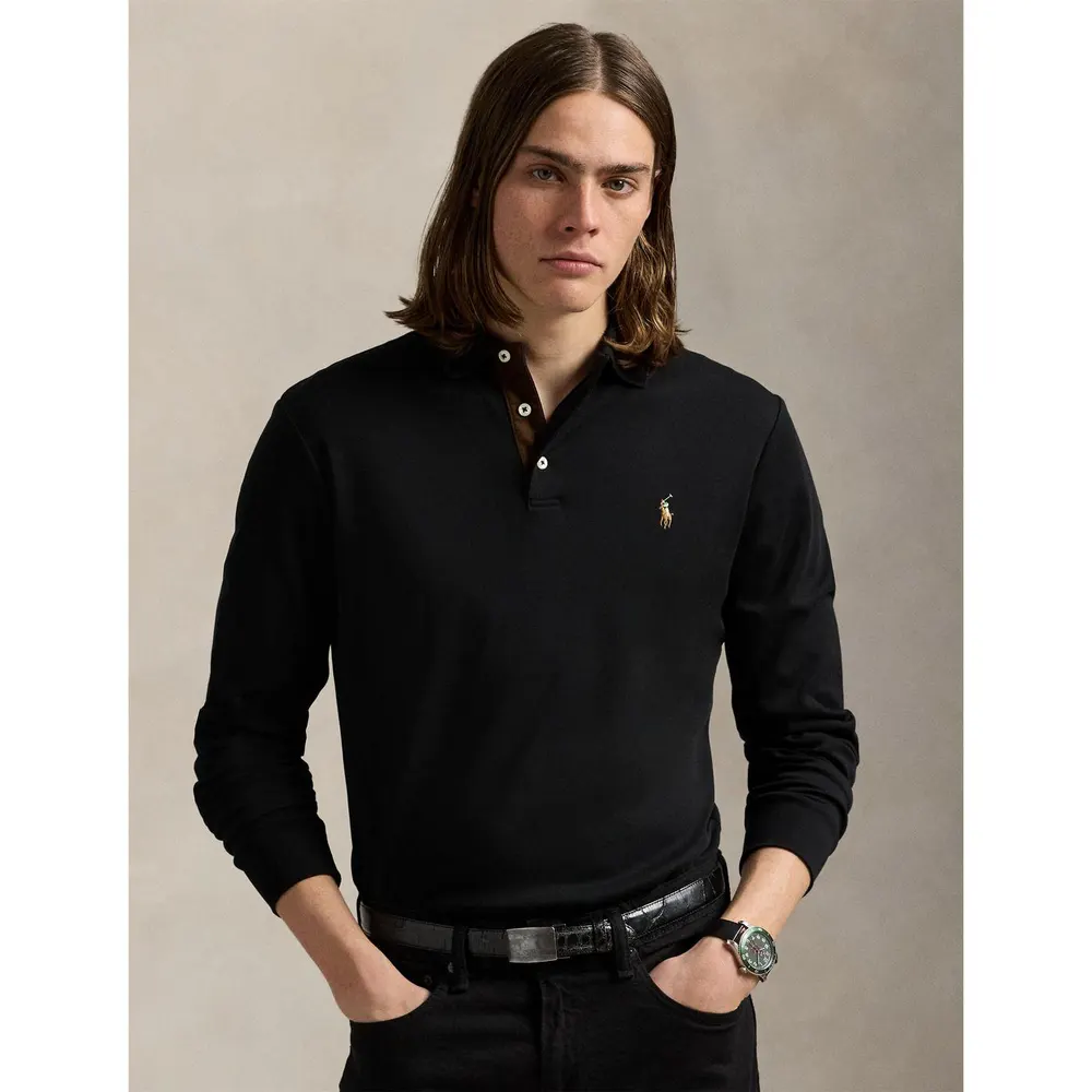 Polo Ralph Lauren Pima Polo Shirt detail 2