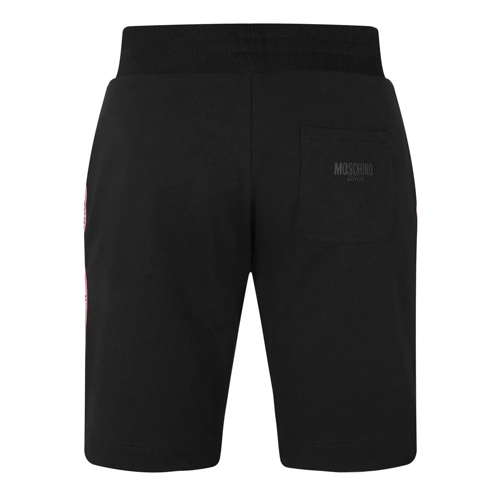 Moschino Men's Fleece Jogger Shorts detail 2