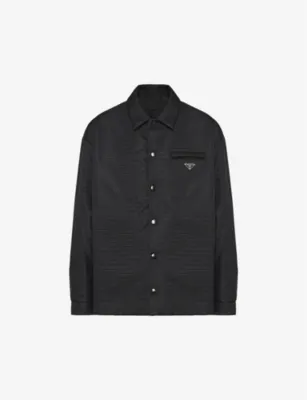 PRADA Re-Nylon brand-plaque padded polyamide jacket