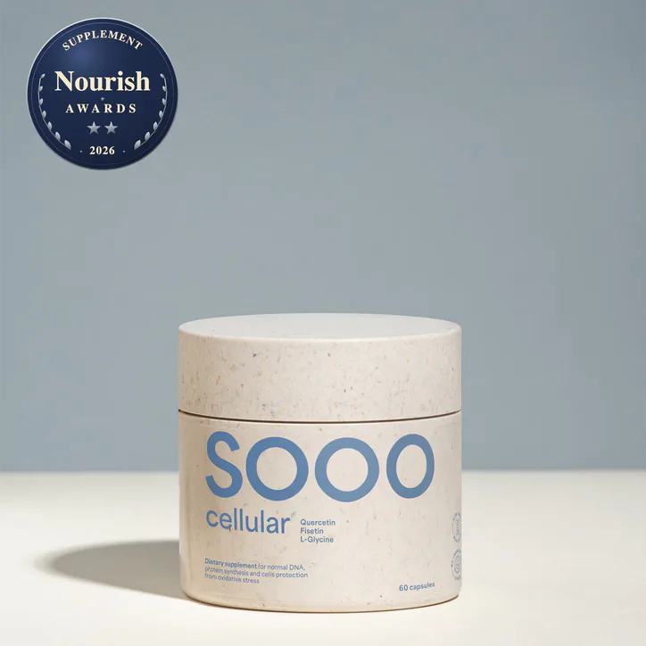 Sooo.me SOOO cellular: Quercetin, Fisetin, L-Glycine 60 Capsules, additional product view 3