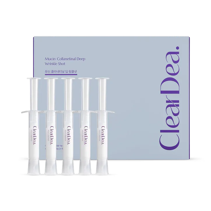 CLEAR DEA ClearDea Mucin Collanetinal Deep Wrinkle Shot 4ml x 5 pcs