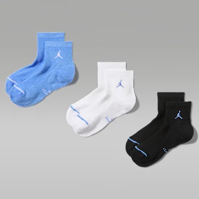 Jordan Everyday Elevated Ankle Socks (3 Pairs) - Multi-Colour