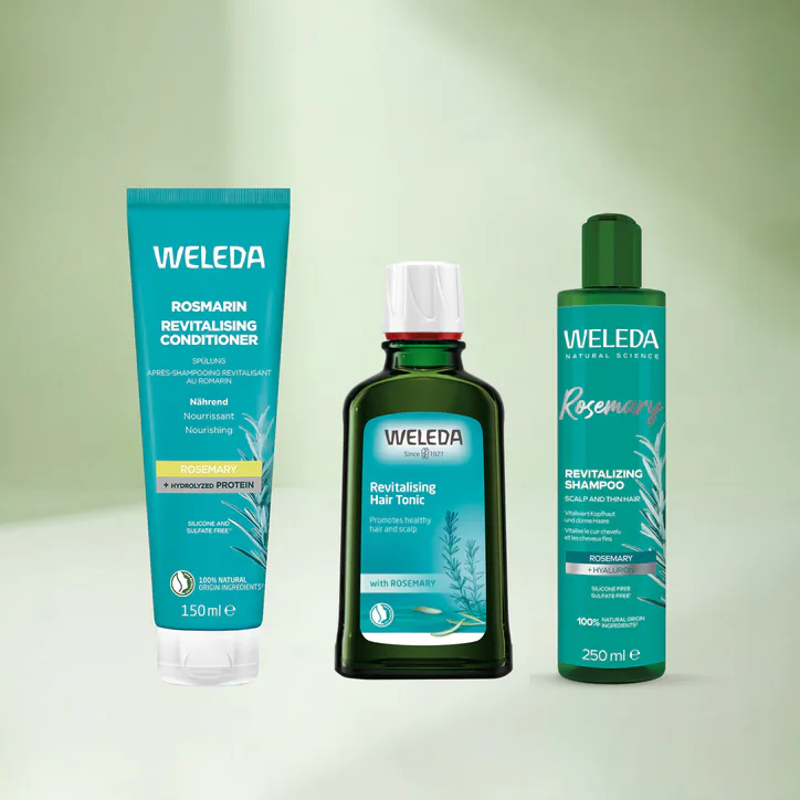 Weleda Rosemary Hair Care Bundle