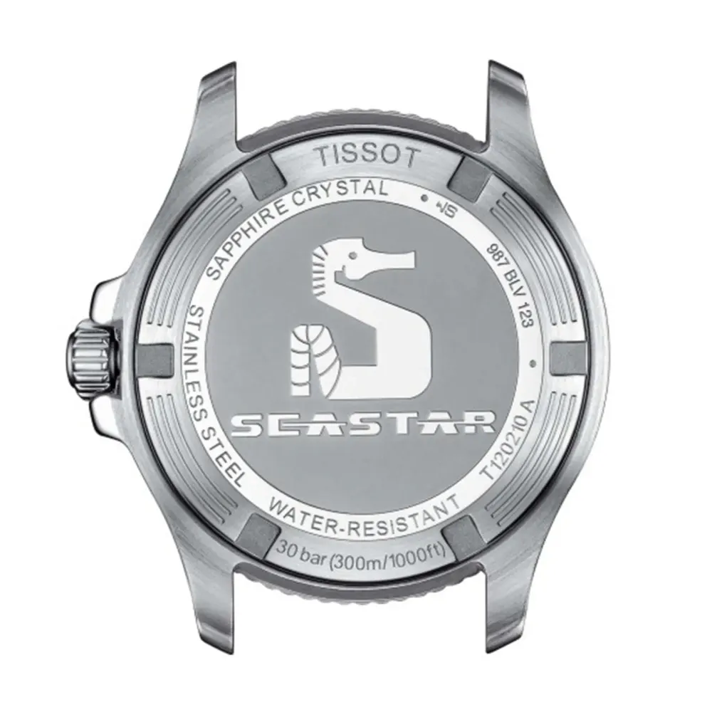 Tissot Seastar 1000 Mother Of Pearl 36mm Ladies Watch detail 2