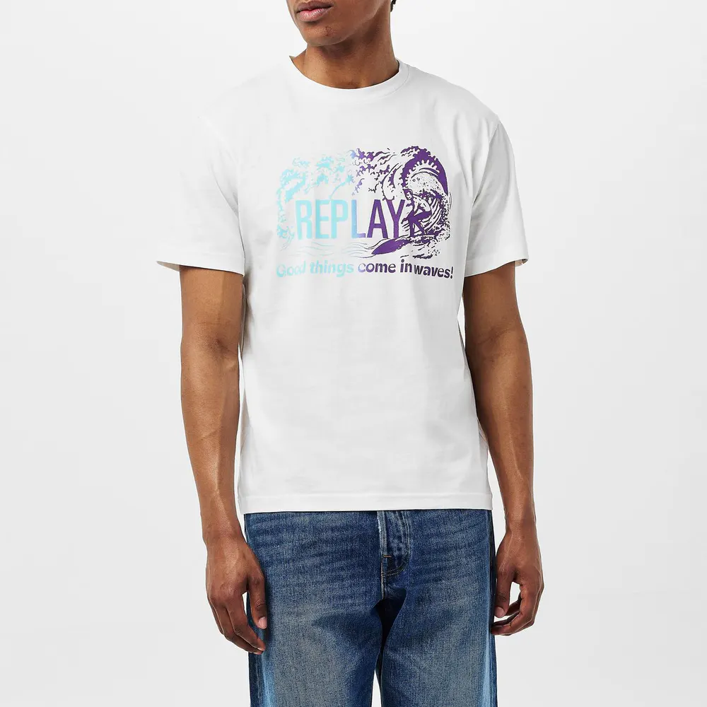 Replay Men's Surf T-Shirt detail 3