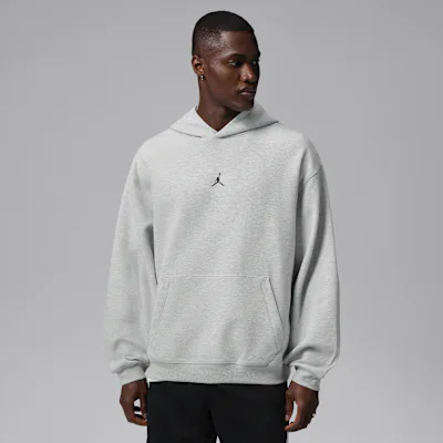 Jordan Sport Hoop Fleece Men's Pullover Hoodie - Grey Heather