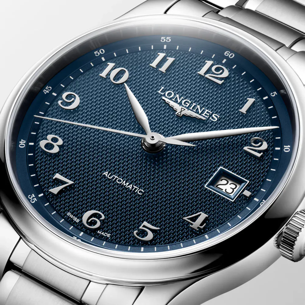 Longines Master Collection Automatic 39mm Mens Watch Blue detail 2