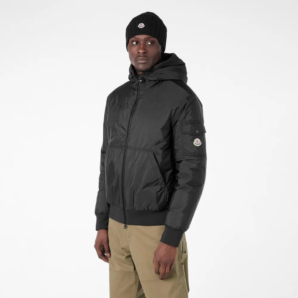 Moncler Men's Puffer Bomber Jacket detail 3