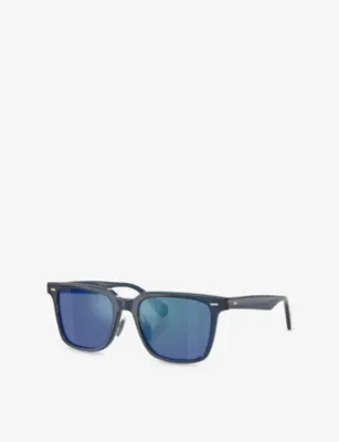 OLIVER PEOPLES OV5592S Mr Federer II Square-Frame Acetate Sunglasses detail 2