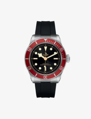 TUDOR Black Bay Stainless-Steel Automatic Watch 41mm in BLACK – Jewellery & Watches | Mens luxury watches