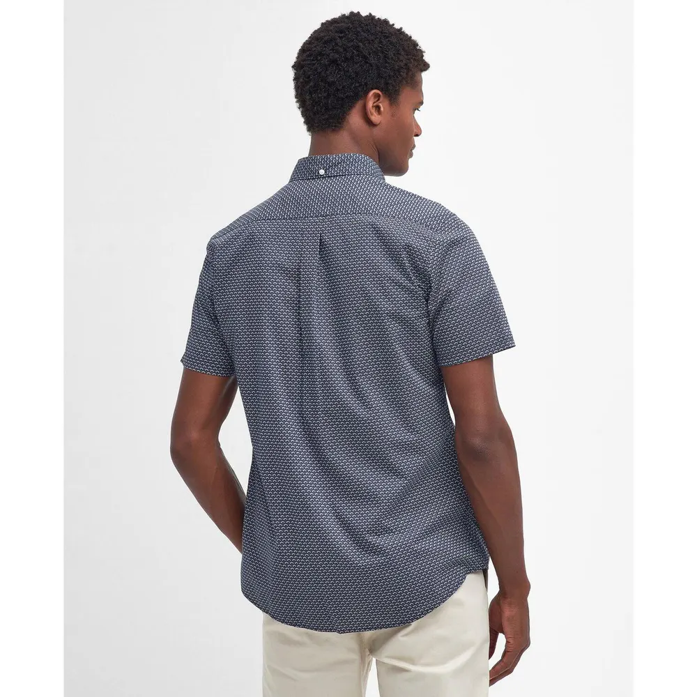 Barbour Shell Tailored Short Sleeve Shirt detail 3
