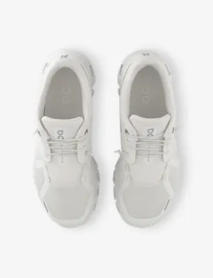 ON Cloud 6 Mesh Low-Top Trainers - 6 in WHITE WHITE, additional product view 2
