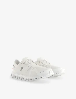ON Cloud 6 Mesh Low-Top Trainers - 6 in WHITE WHITE, additional product view 3