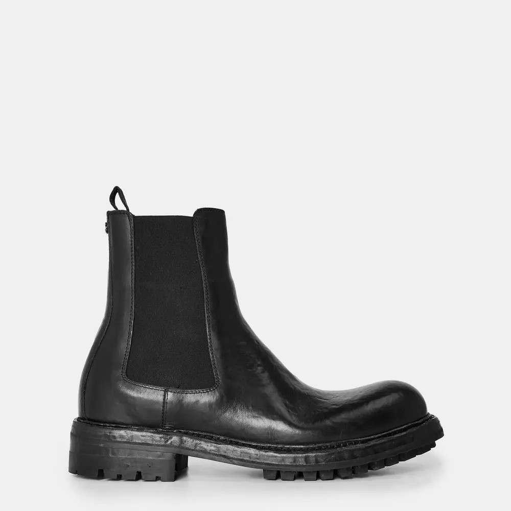Dolce and Gabbana Men's Elastic Side Panel Chelsea Boots
