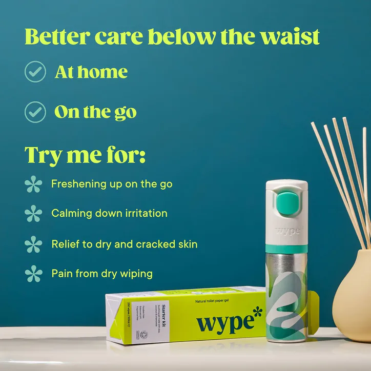 Wype Refill Gel For Toilet Paper 100ml, additional product view 3