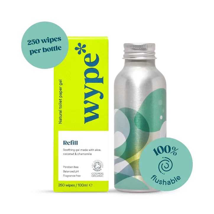 Wype Refill Gel For Toilet Paper 100ml – Medicines & Healthcare > Haemorrhoids & Piles Treatments