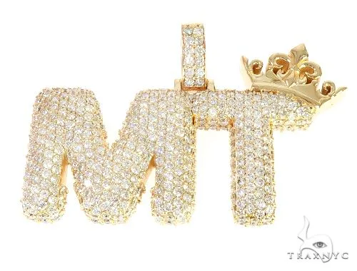 RINA - For Him CUSTOM 14K Yellow Gold MT Crown Pendant 65135 in Rose Gold – Pendant